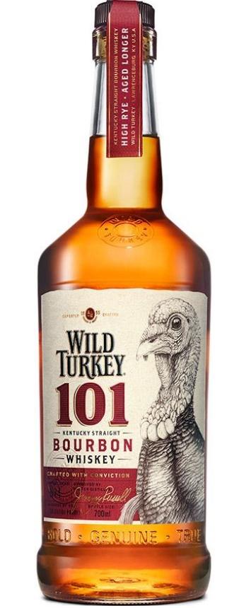 Wild Turkey 101 Proof Kentucky Straight Bourbon 70cl 50,5% - bottlehero.dk