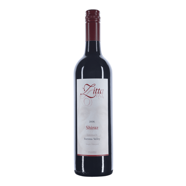 Zitta Wines Shiraz Greenock 2007 - bottlehero.dk